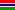 Flag for Gambija