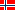 Flag for Norvēģija